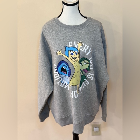 Disney Tops - Disney / Pixar - Inside Out - Emotions Crewneck